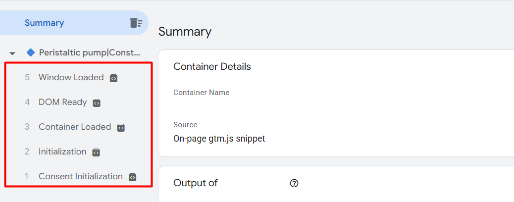 container
